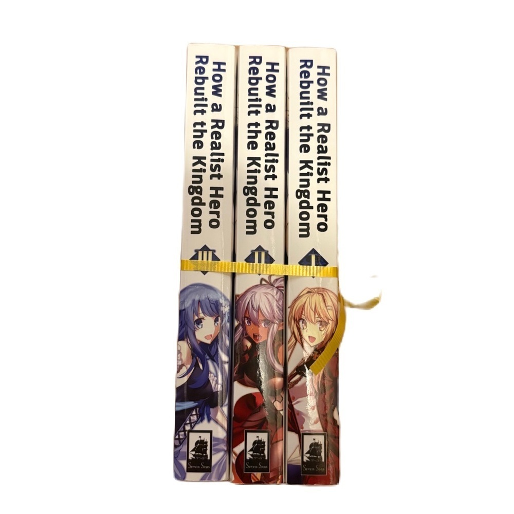 How a Realist Hero Rebuilt the Kingdom Manga Book 1-3 Bundle Lot